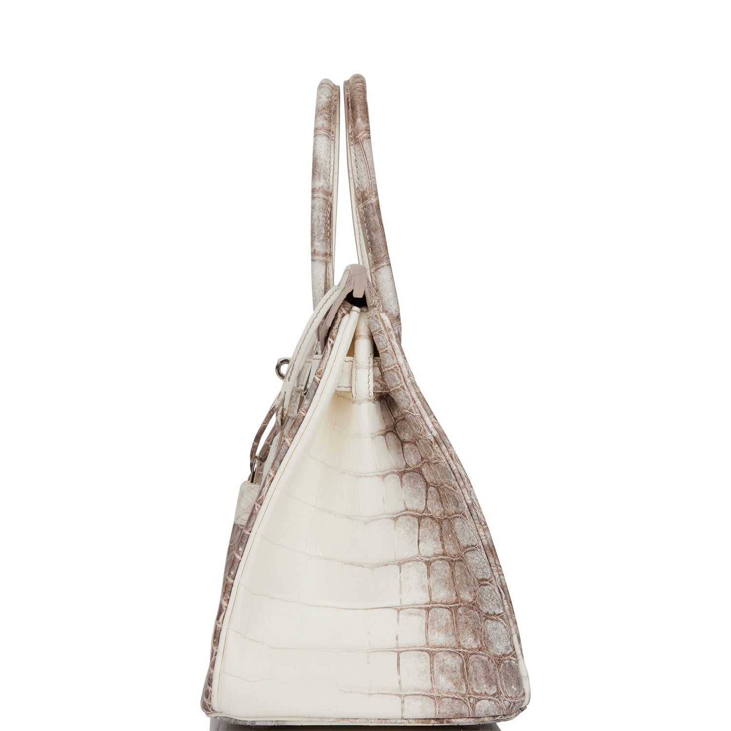 Hermes Birkin 30 Himalaya Niloticus Crocodile Palladium Hardware