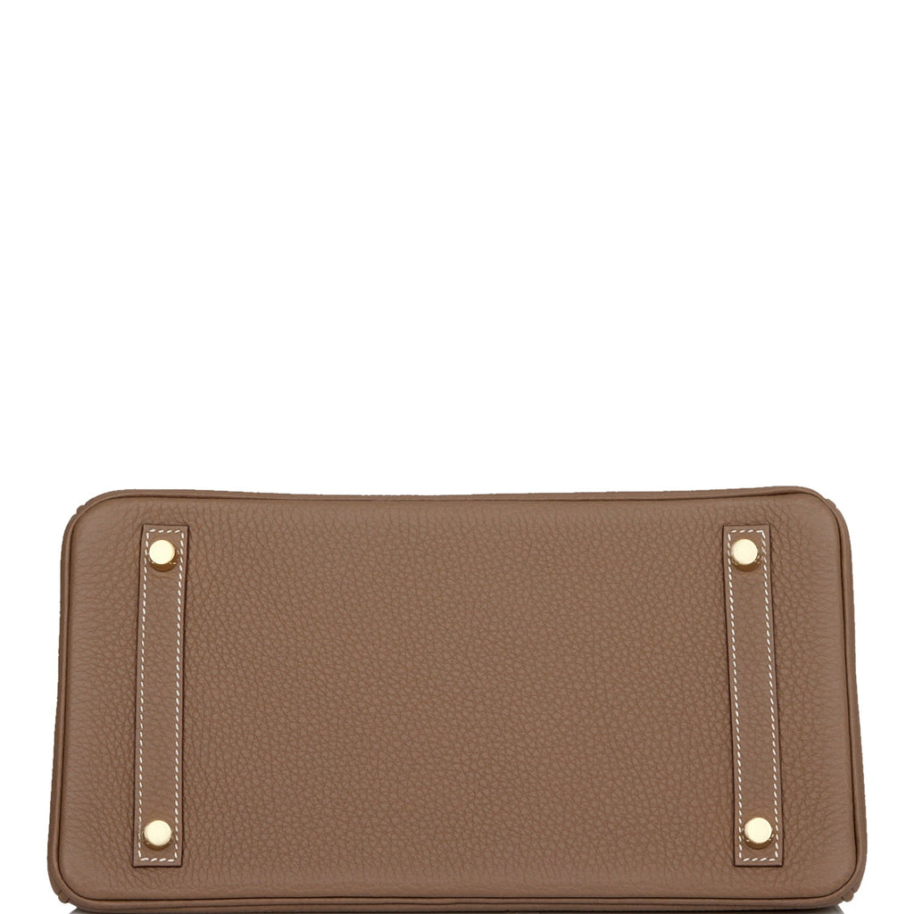 Hermes Birkin 30 Etoupe Togo Gold Hardware