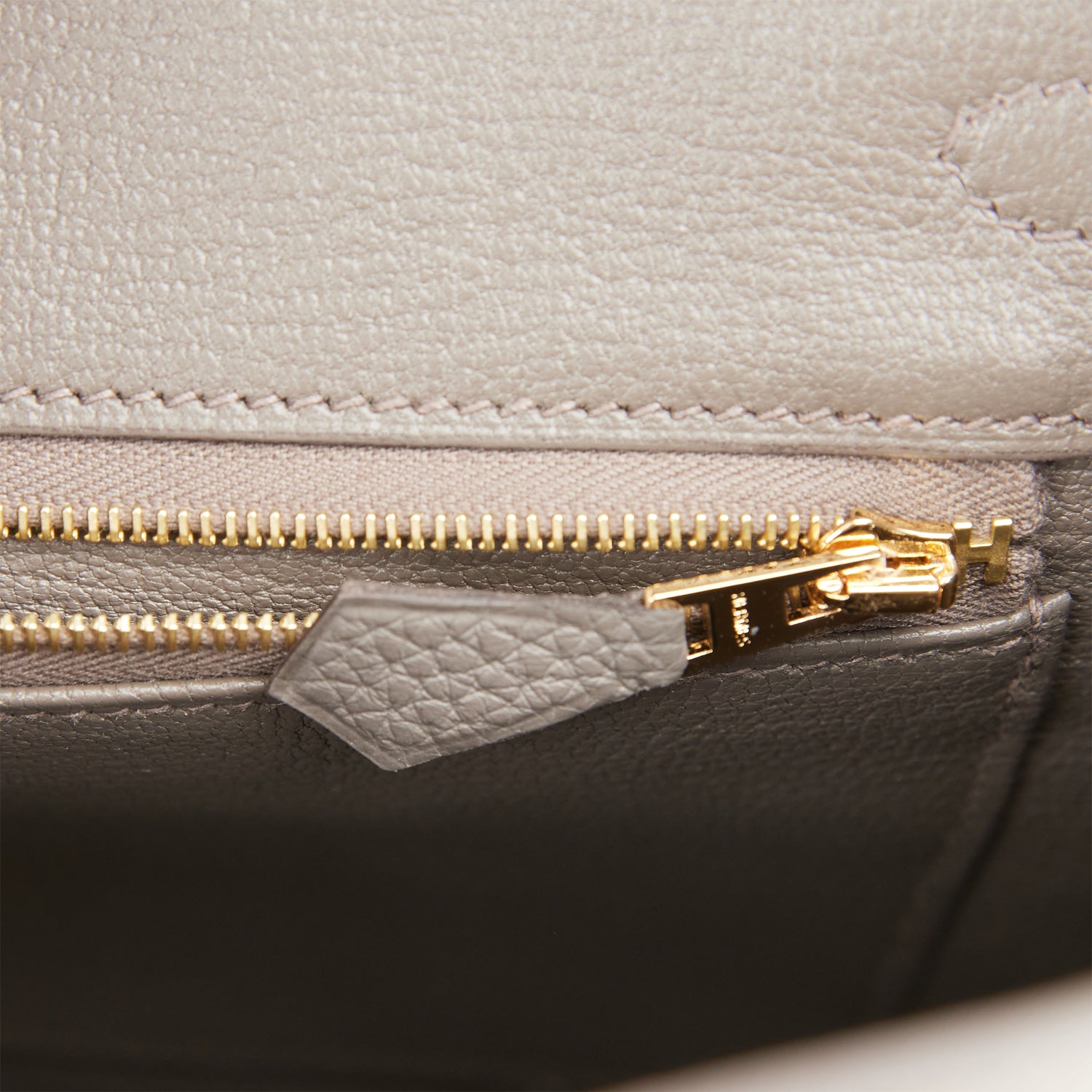 Hermes Birkin 25 Etain Togo Rose Gold Hardware