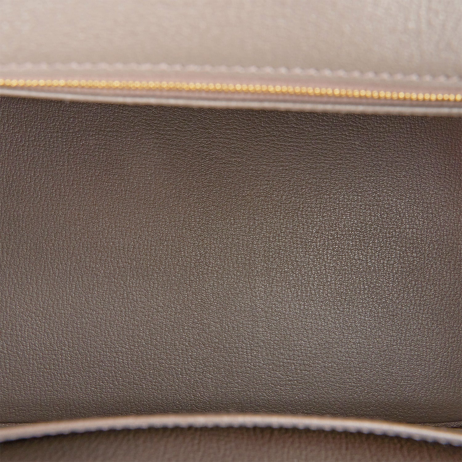 Pre-owned Hermes Birkin 35 Etain Togo Gold Hardware