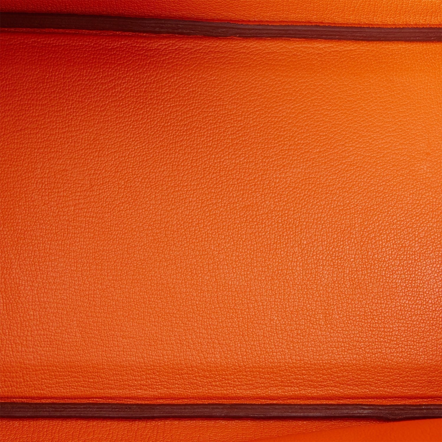 Pre-owned Hermes Birkin 30 Orange Togo Gold Hardware