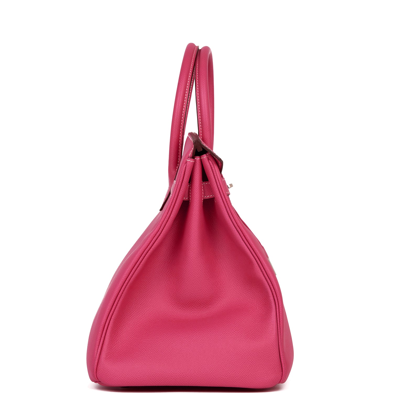 Hermes Birkin 35 Rose Tyrien Epsom Palladium Hardware