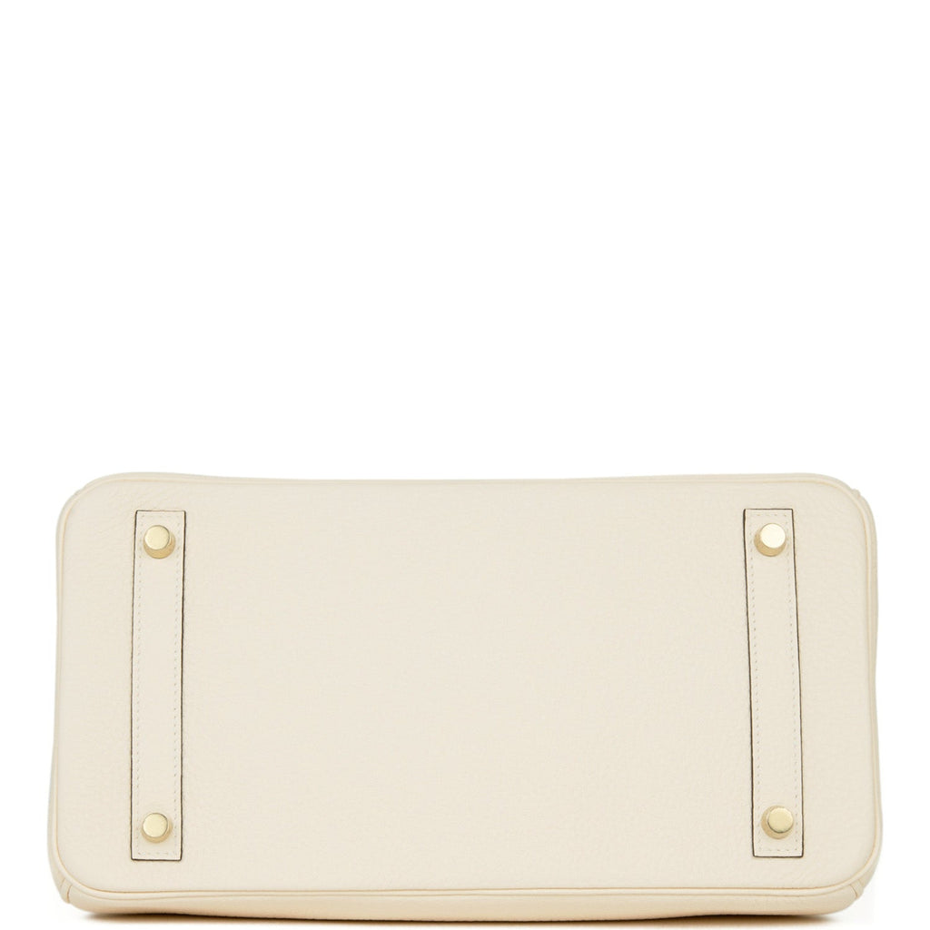 Hermes Birkin 30 Nata Clemence Gold Hardware