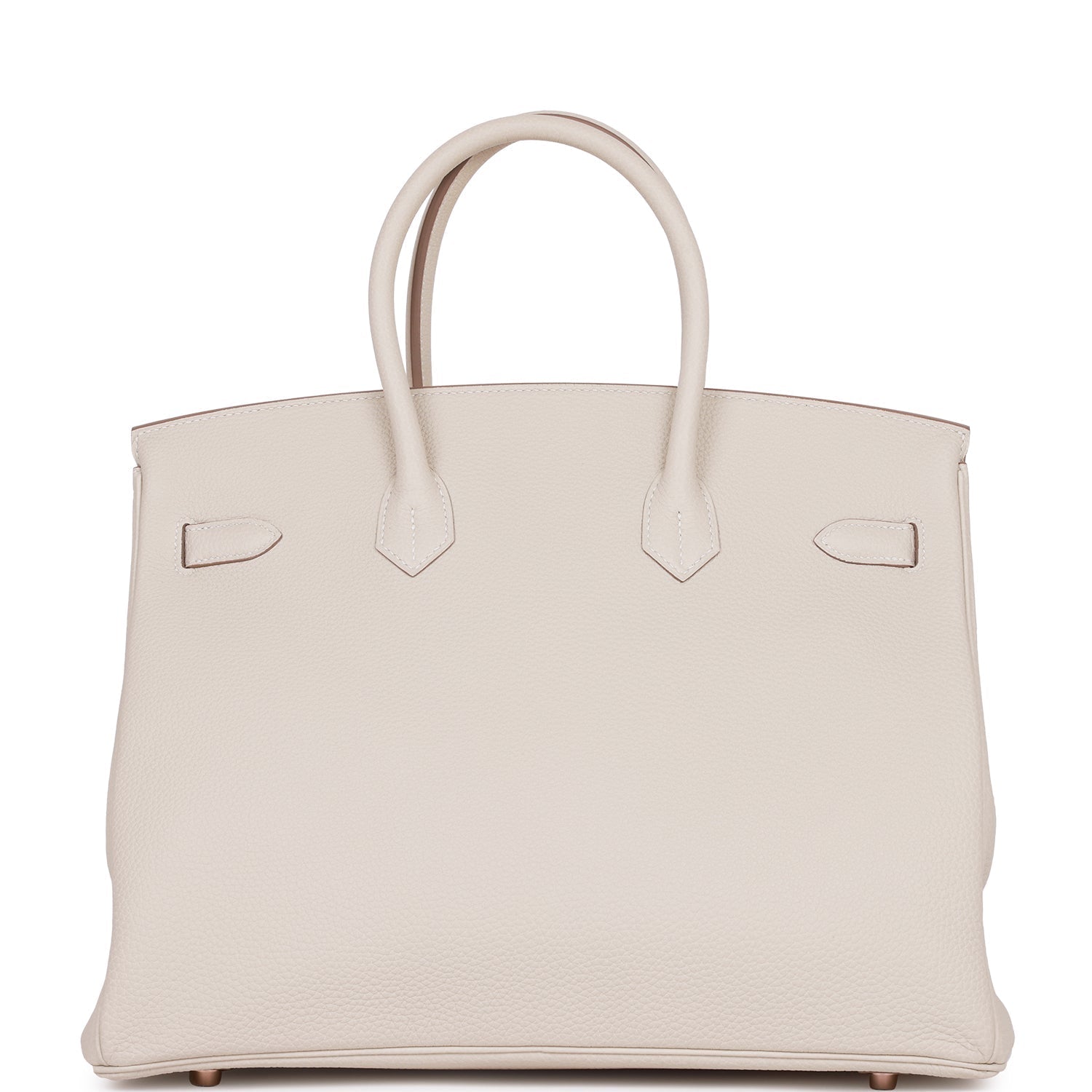 Pre-owned Hermes Birkin 35 Craie Togo Rose Gold Hardware - Payment 1 of 3