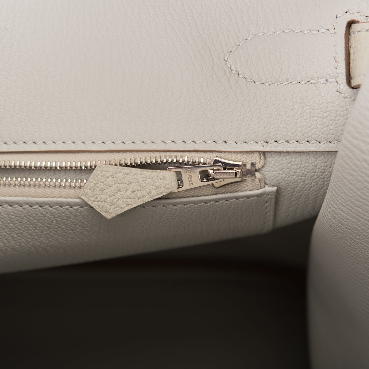 Hermes Birkin 35 Gris Perle Togo Palladium Hardware