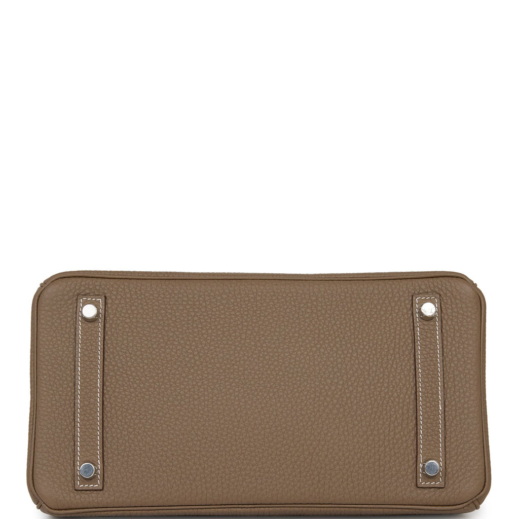 Hermes Birkin 30 Etoupe Togo Palladium Hardware