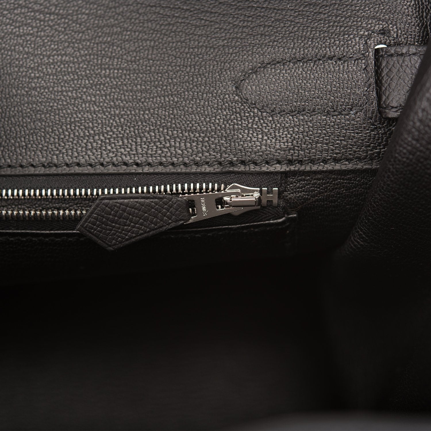 Hermes Birkin 30 Black Epsom Palladium Hardware