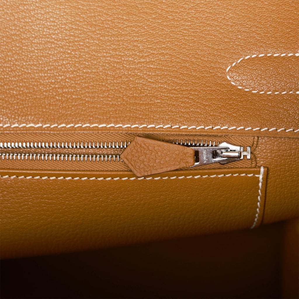 Hermes Birkin 35 Gold Togo Palladium Hardware