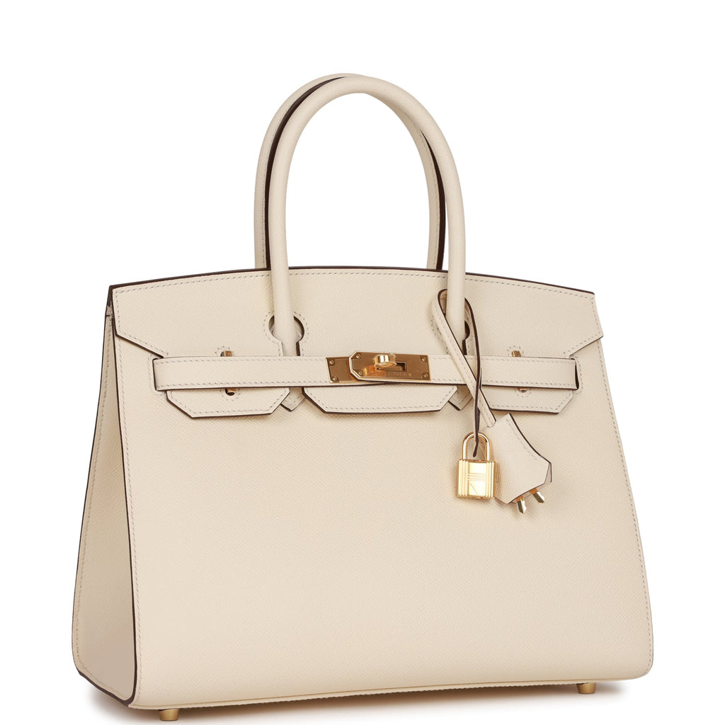 Hermes Birkin Sellier 30 Nata Epsom Gold Hardware - Exchange for NN