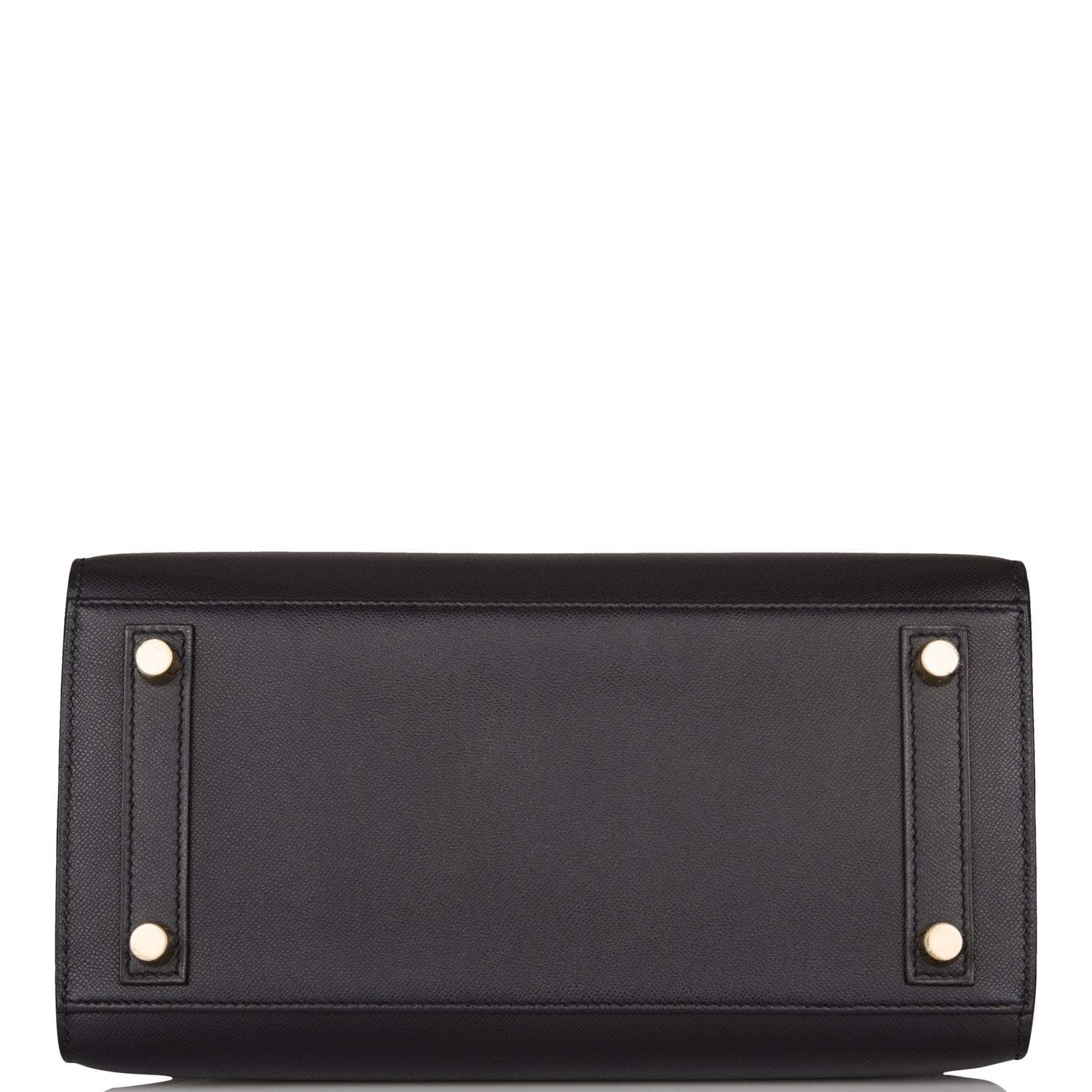 Hermes Birkin Sellier 25 Black Veau Madame Gold Hardware