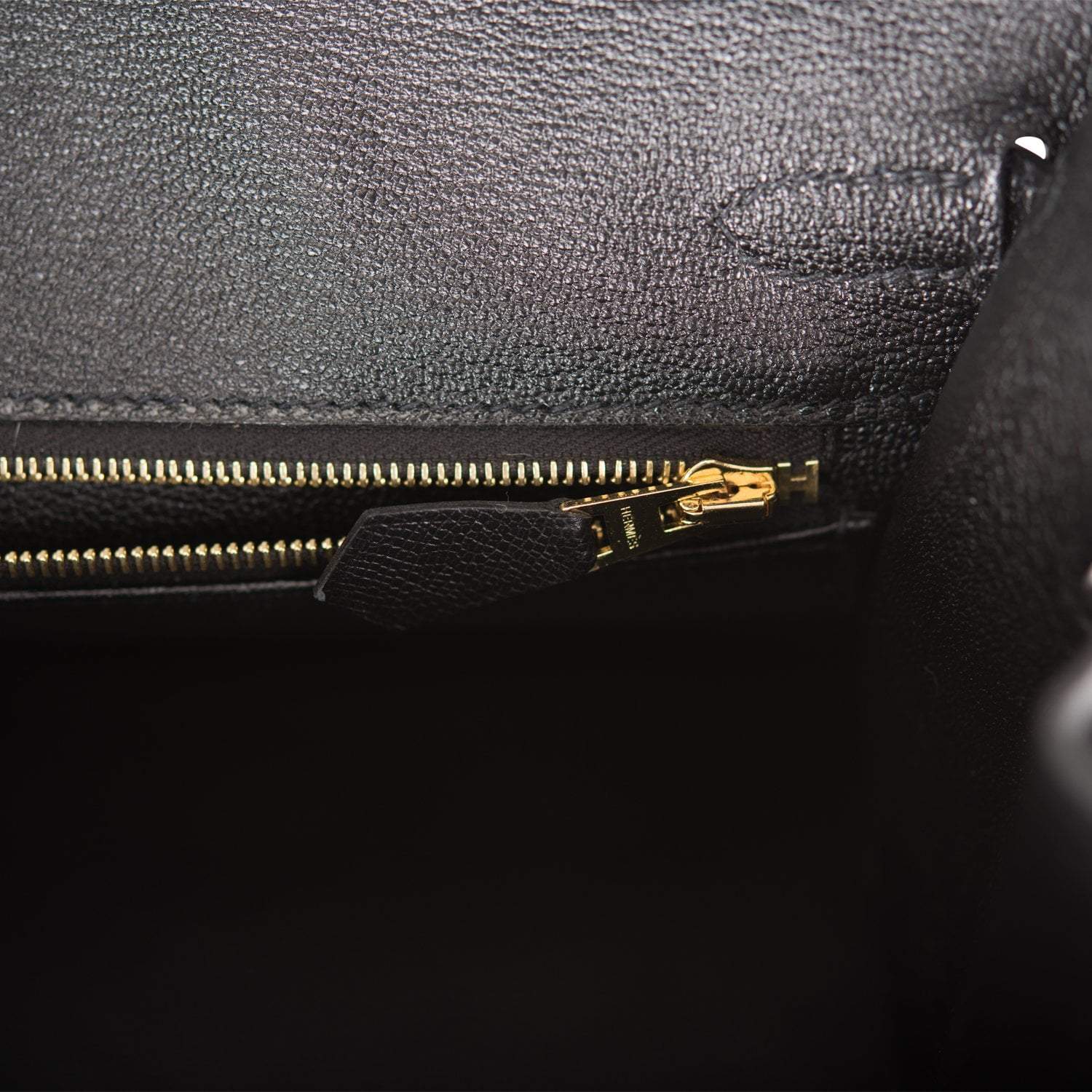 Hermes Birkin Sellier 25 Black Veau Madame Gold Hardware