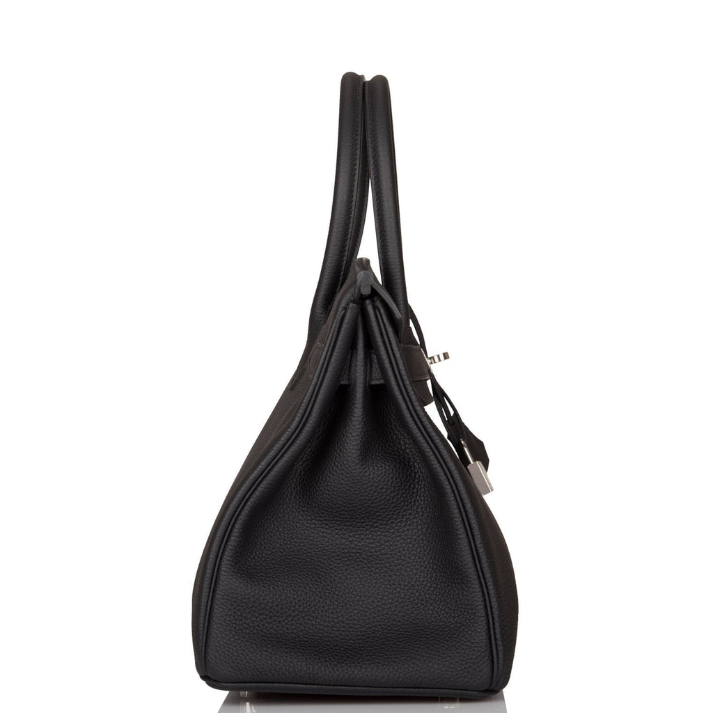 Hermes Black Togo Birkin 30cm Palladium Hardware