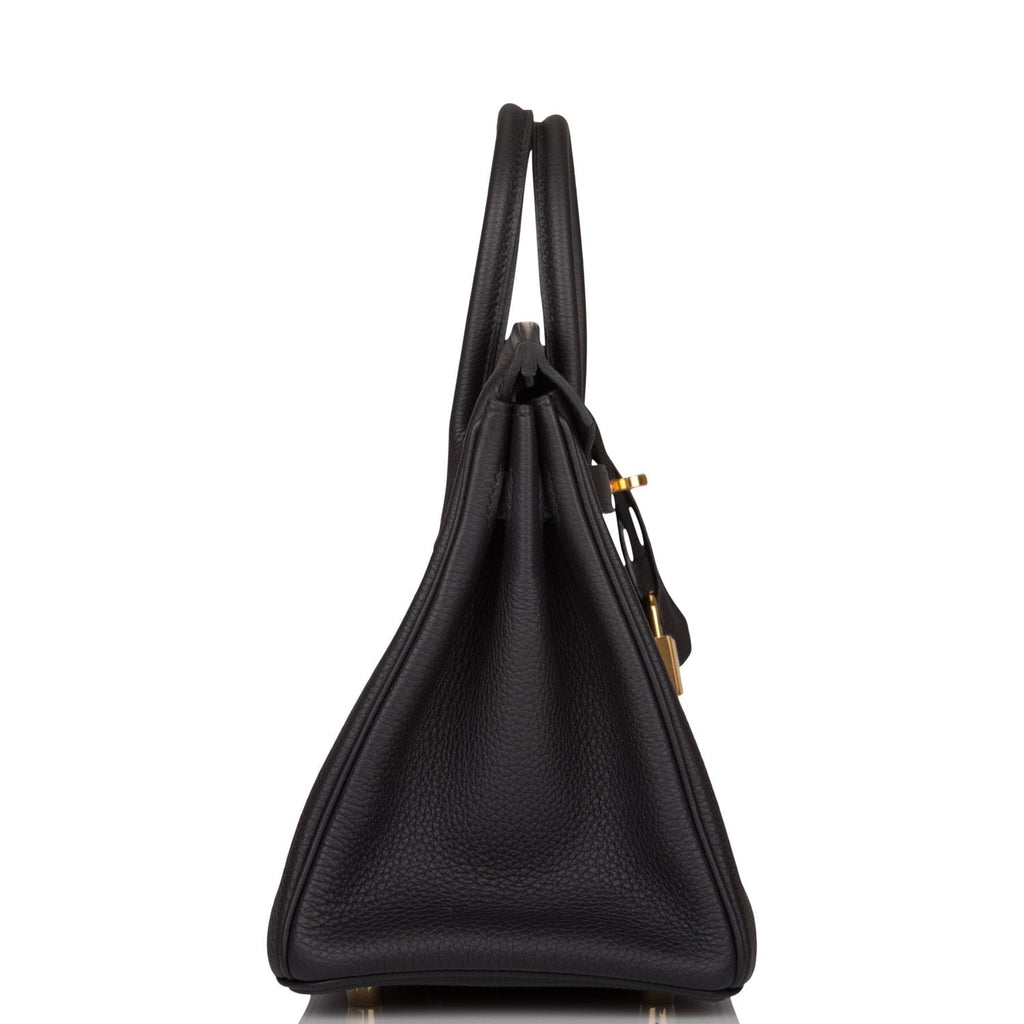 Hermes Black Togo Birkin 25cm Gold Hardware