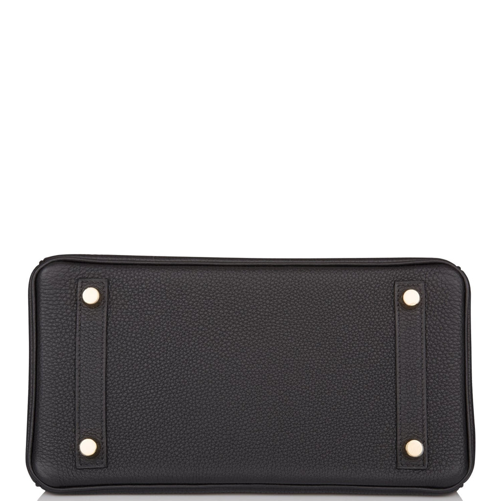 Hermes Black Togo Birkin 25cm Gold Hardware