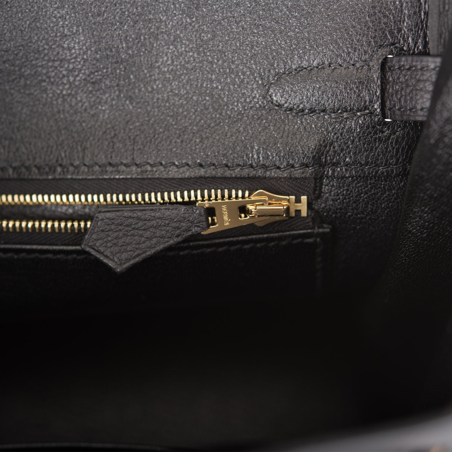 Hermes Black Togo Birkin 25cm Gold Hardware