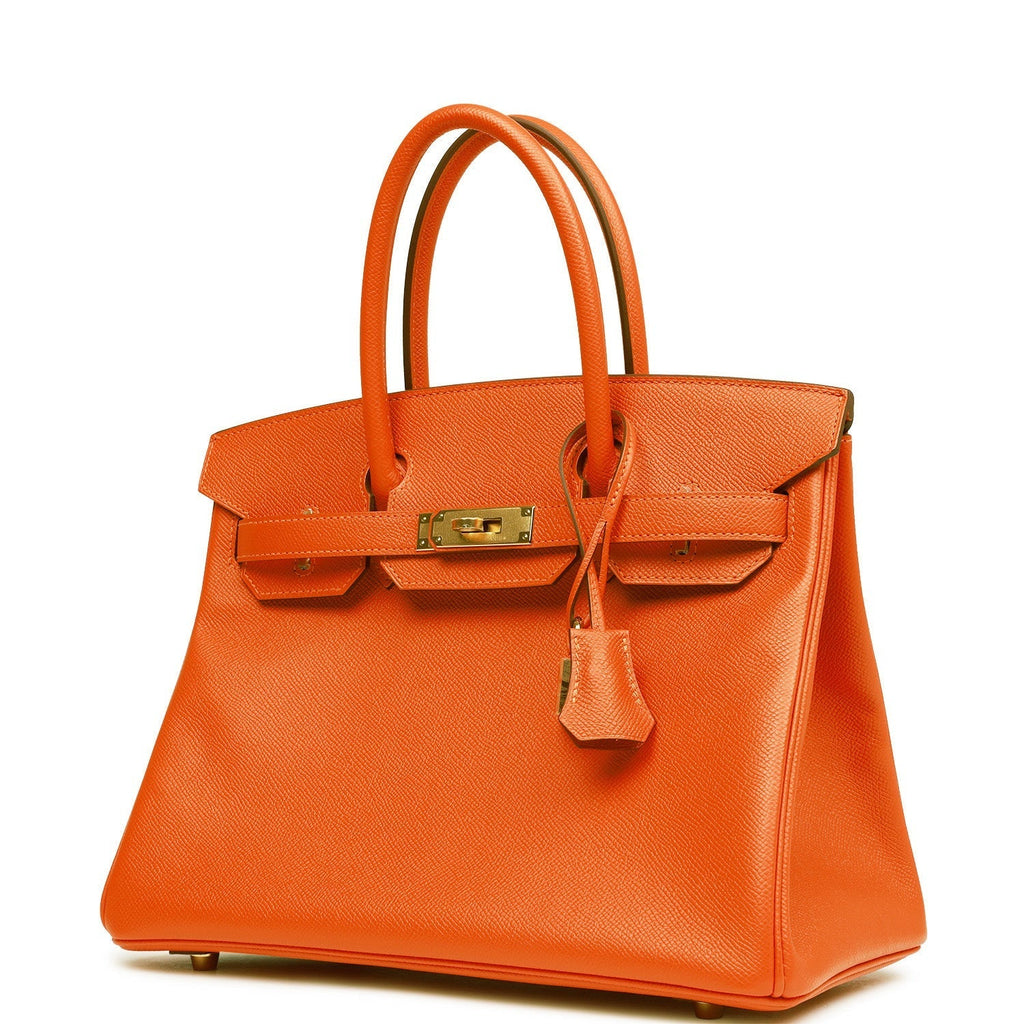 Hermes Birkin 30 Feu Epsom Gold Hardware - Payment 2 for KI