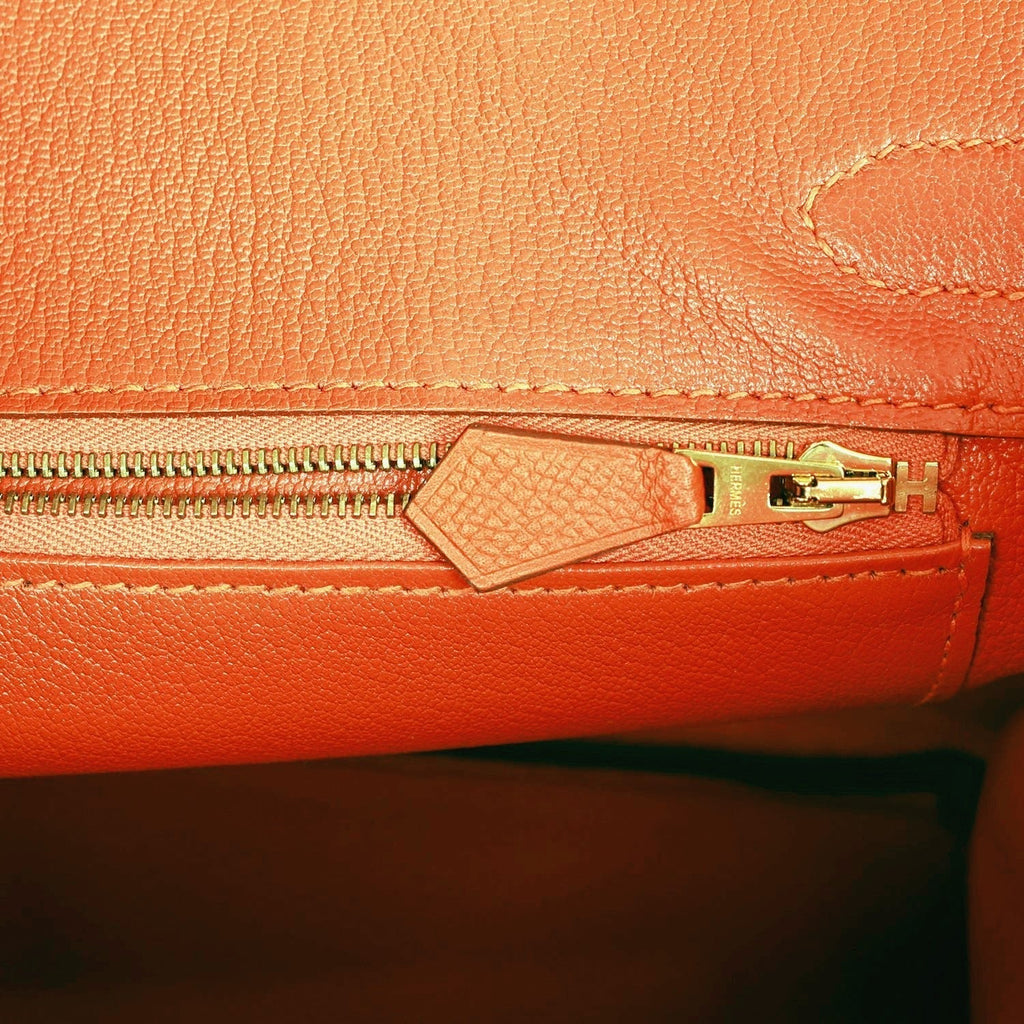 Hermes Birkin 30 Feu Epsom Gold Hardware - Payment 1 for KI