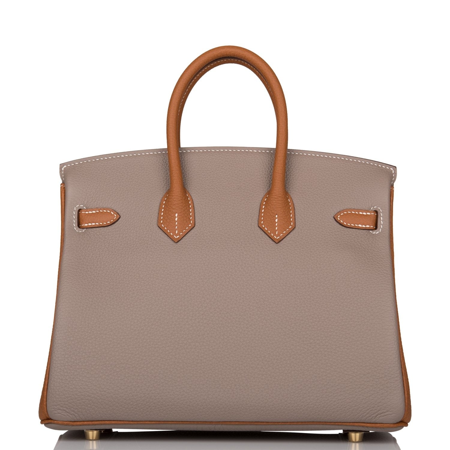 Hermes Special Order (HSS) Birkin 25 Gris Asphalte and Gold Togo Brushed Gold Hardware
