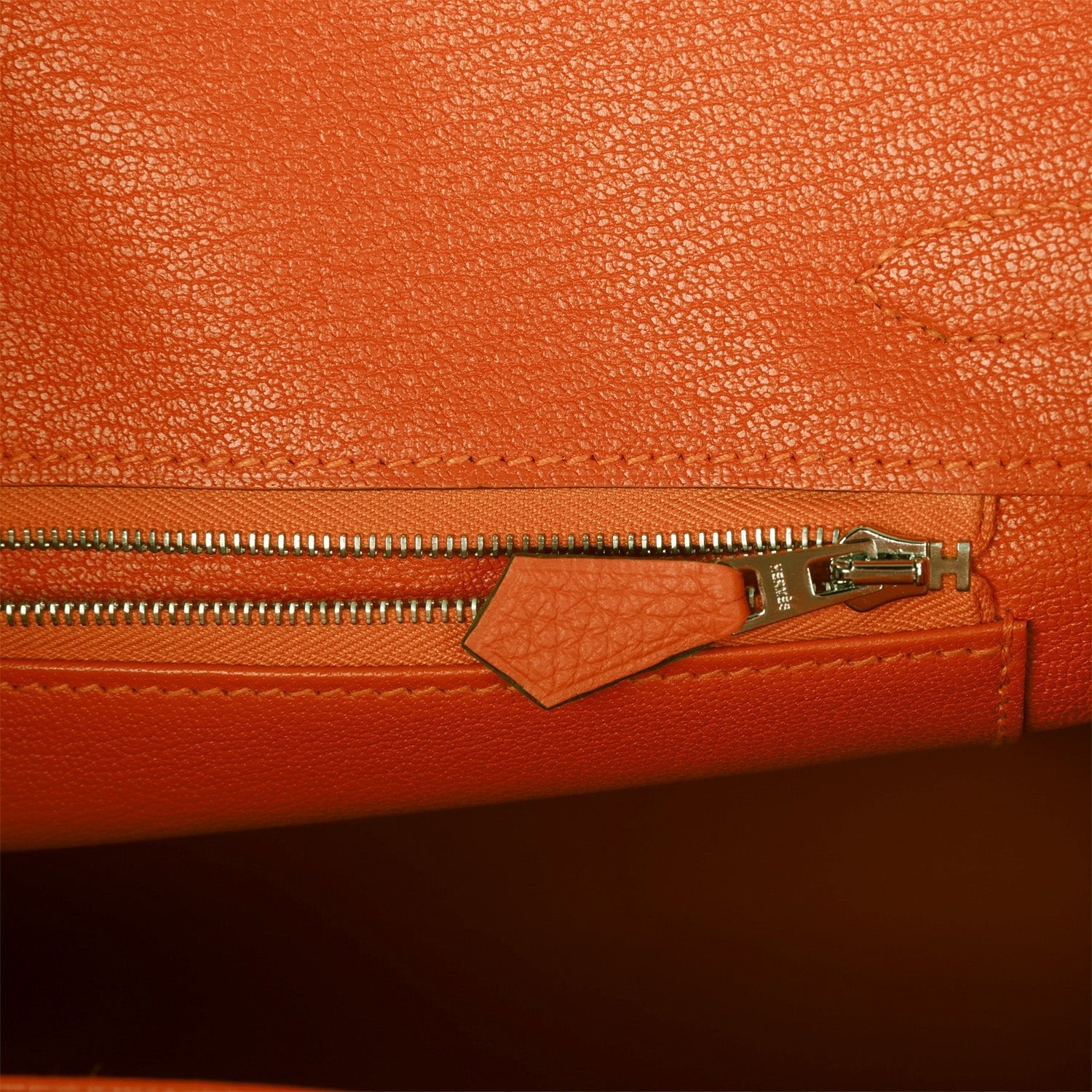 Hermes Birkin 30 Feu Clemence Palladium Hardware