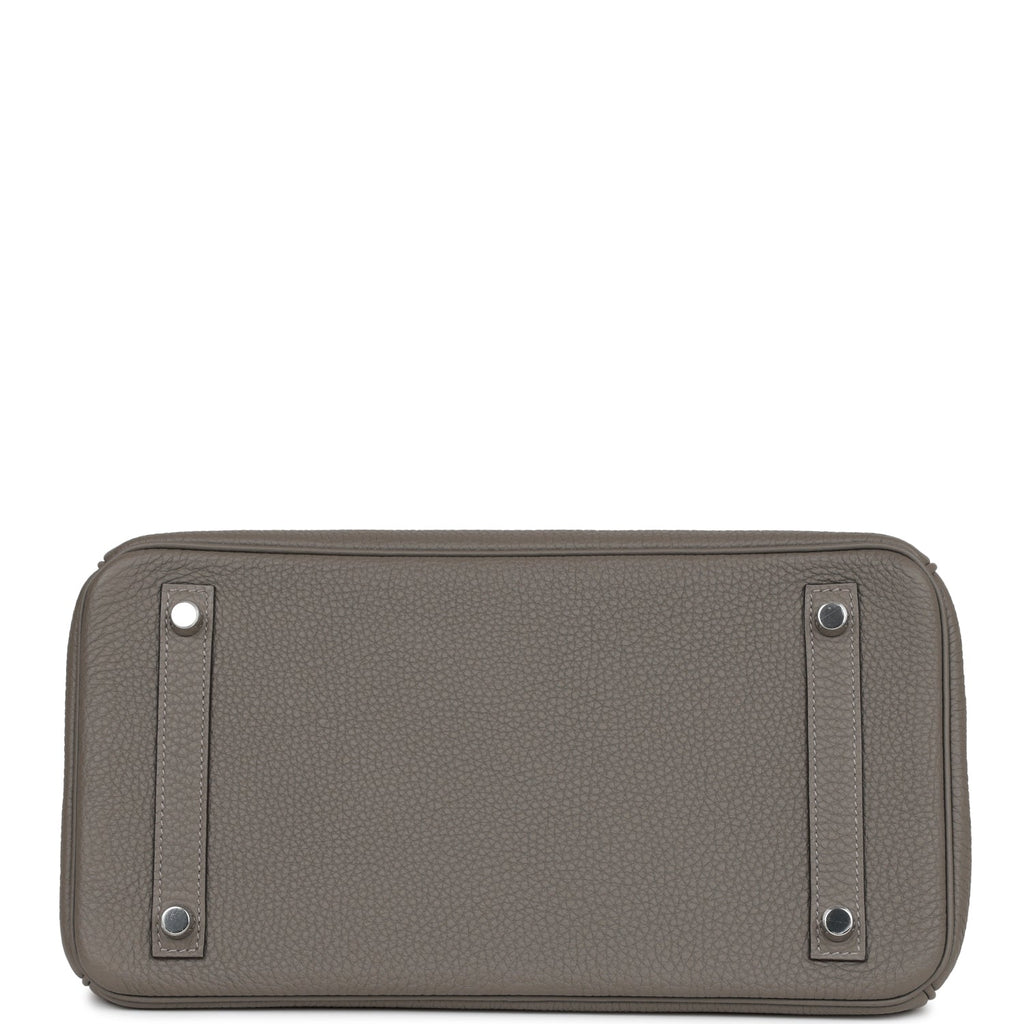 Hermes Birkin 30 Gris Meyer Togo Palladium Hardware