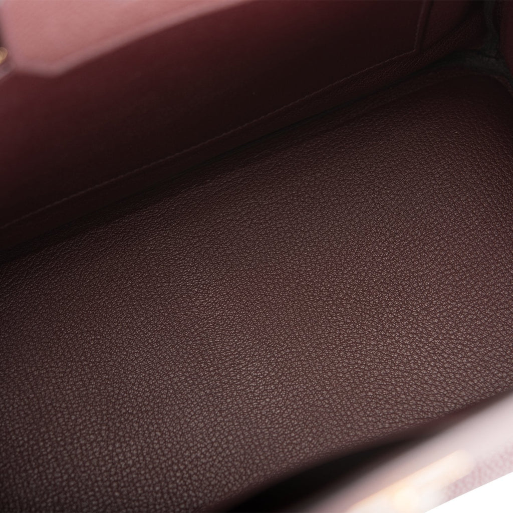 Hermes Birkin 30 Rouge Sellier Togo Gold Hardware