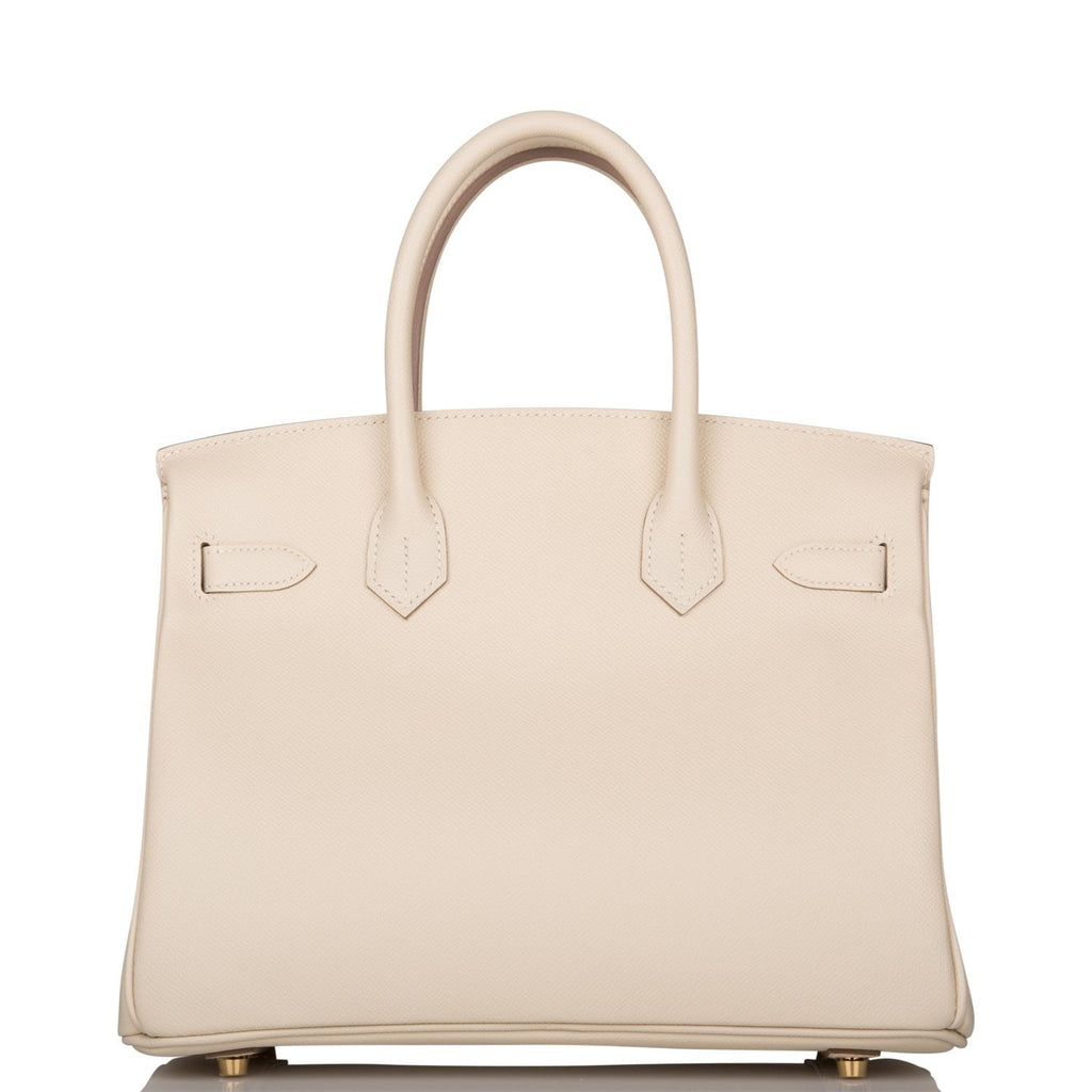 Hermes Craie Epsom Birkin 30cm Gold Hardware