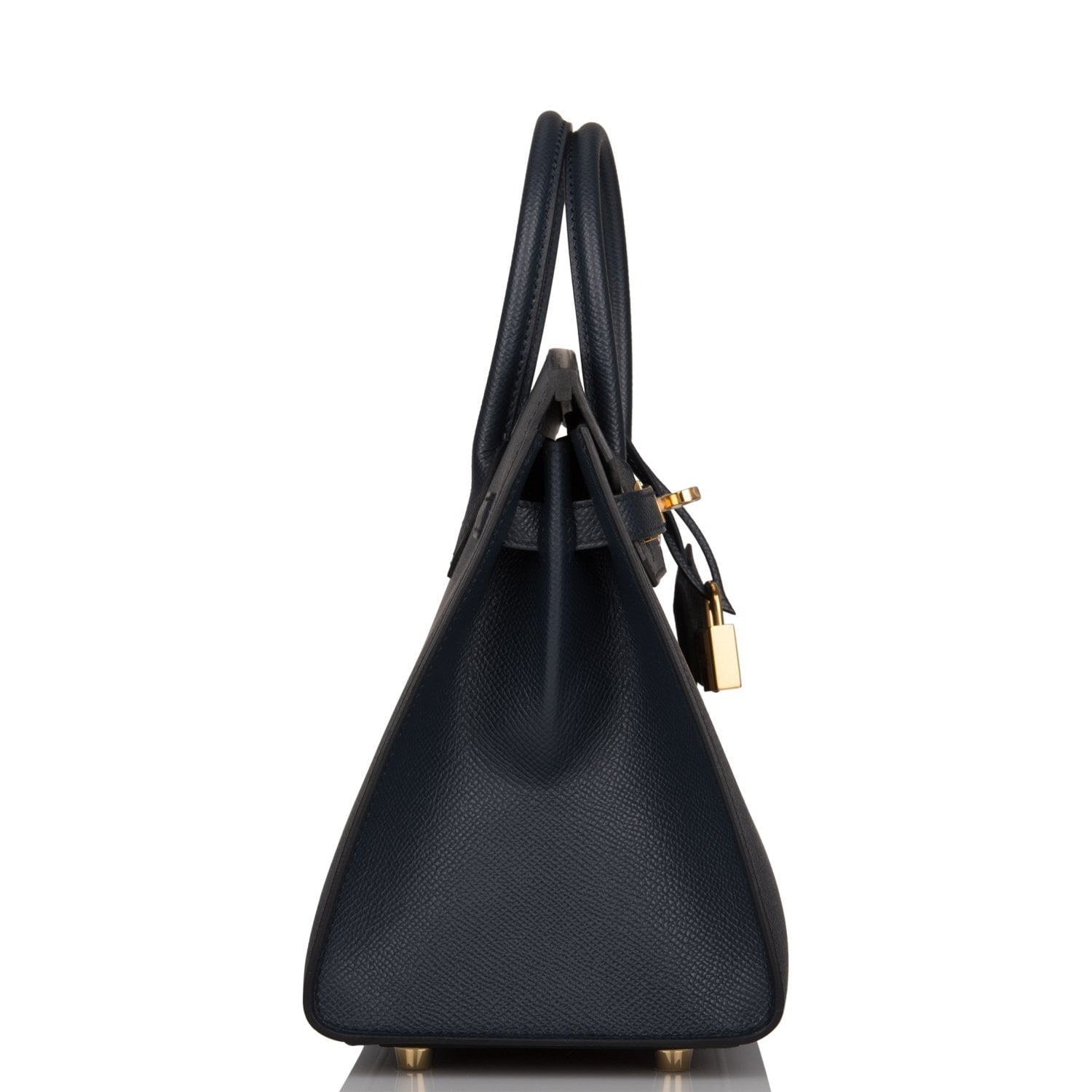 Hermes Birkin Sellier 25 Bleu Indigo Epsom Gold Hardware