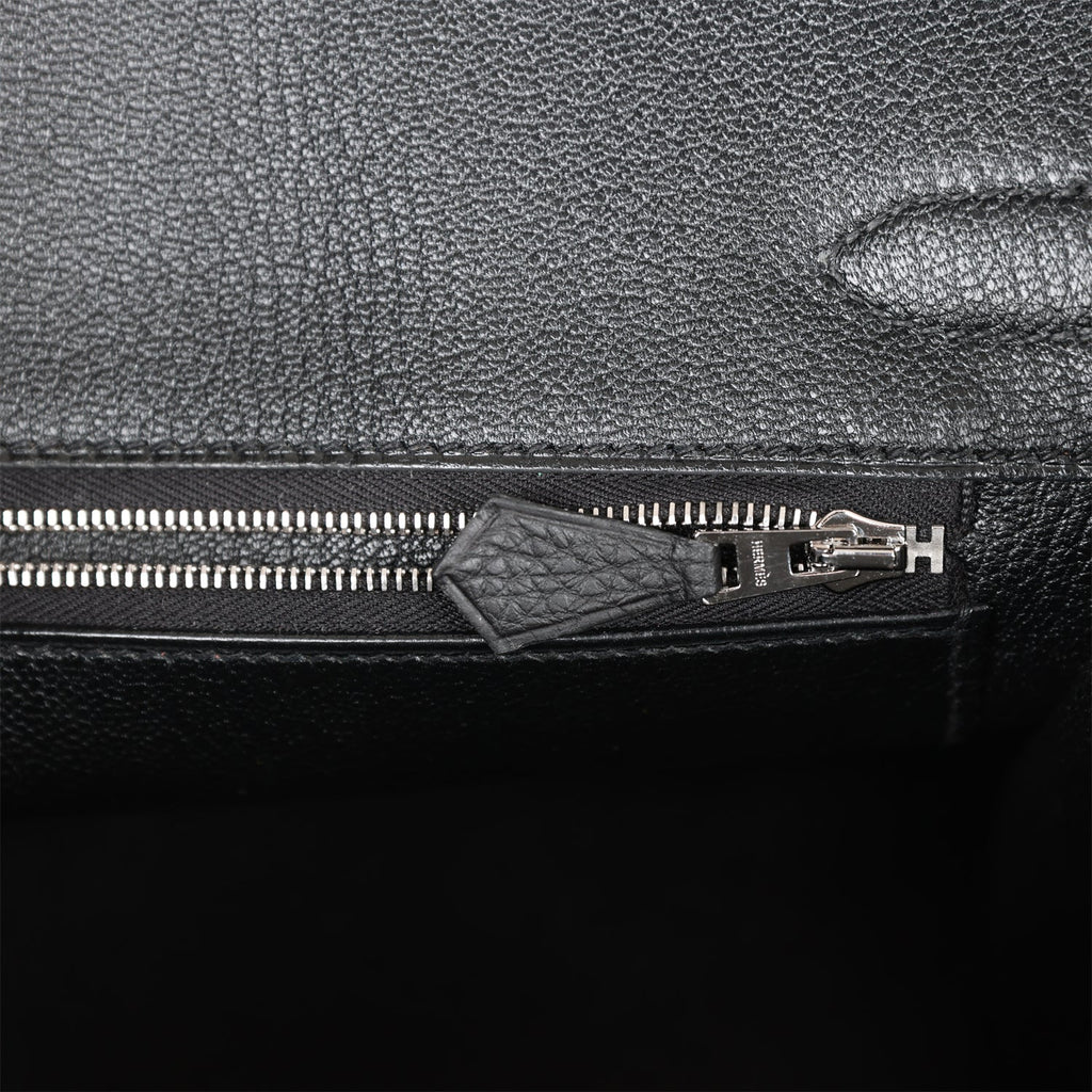 Hermes Birkin 30 Black Togo Palladium Hardware