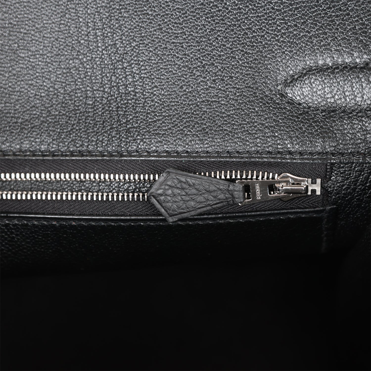 Hermes Birkin 30 Black Togo Palladium Hardware