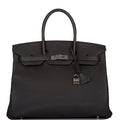 Hermes Birkin 35 Black Togo Palladium Hardware