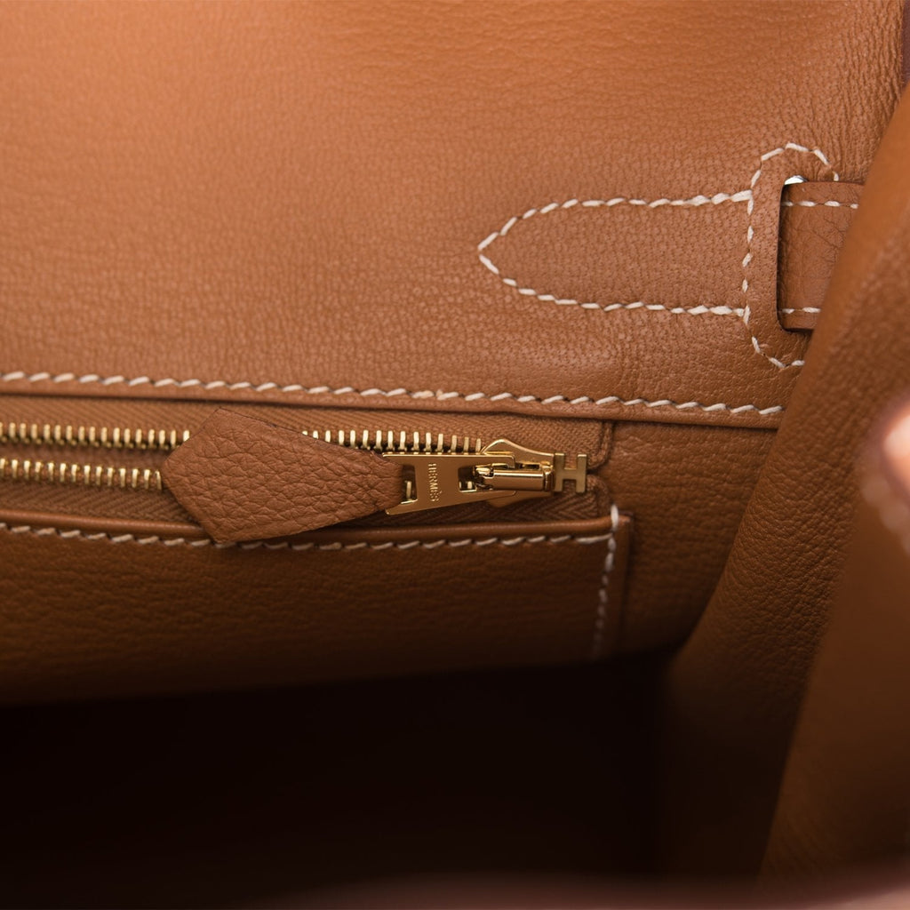 Hermes Gold Togo Birkin 30cm Gold Hardware