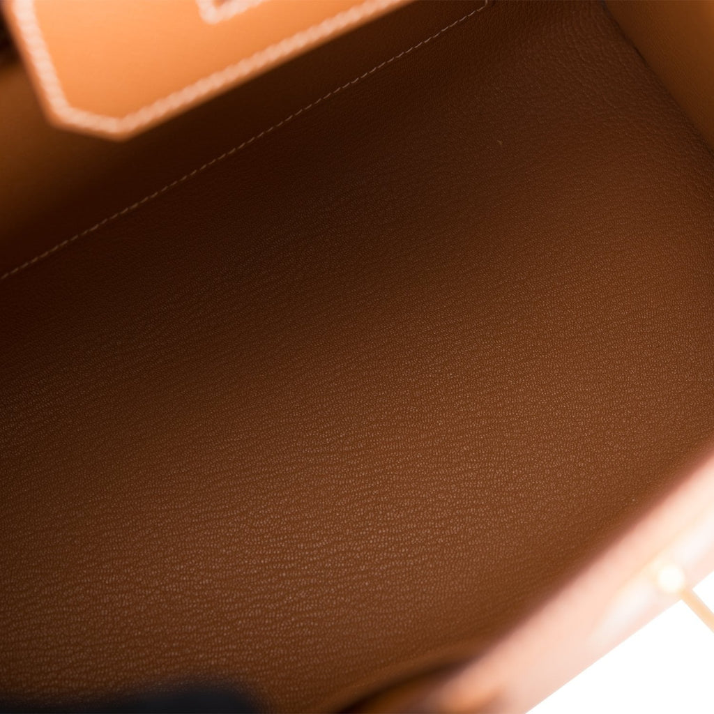 Hermes Birkin Sellier 30 Gold Epsom Gold Hardware