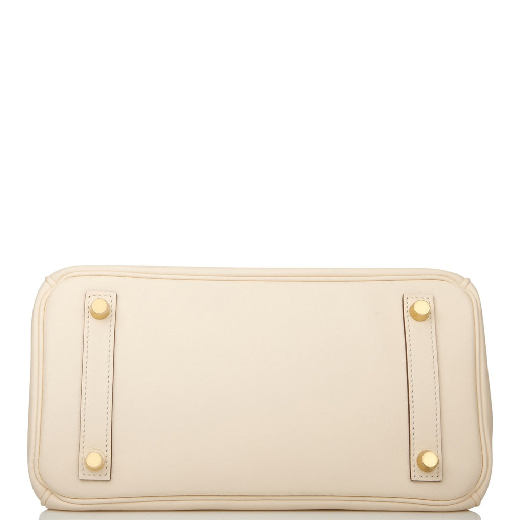 Hermes Birkin 25 Nata Swift Gold Hardware