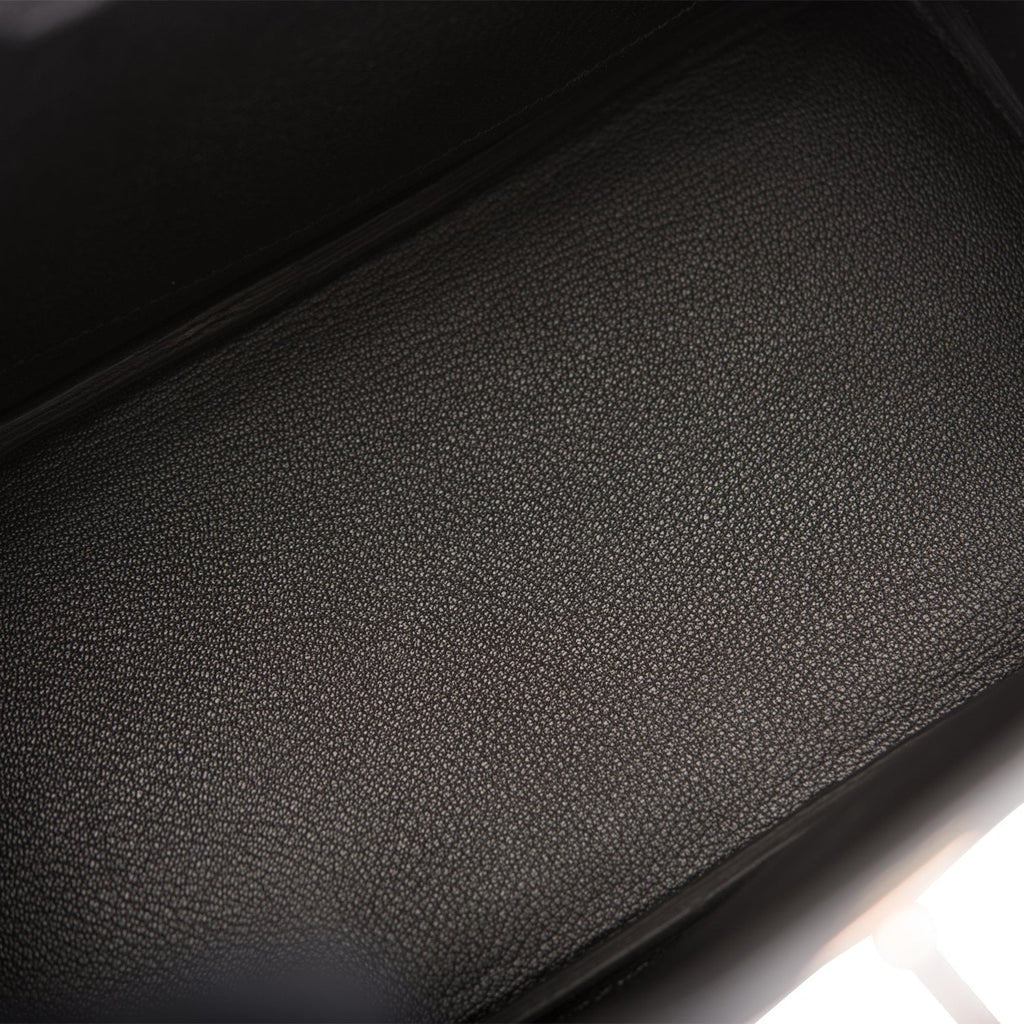 Hermes Birkin 25 Black Togo Rose Gold Hardware