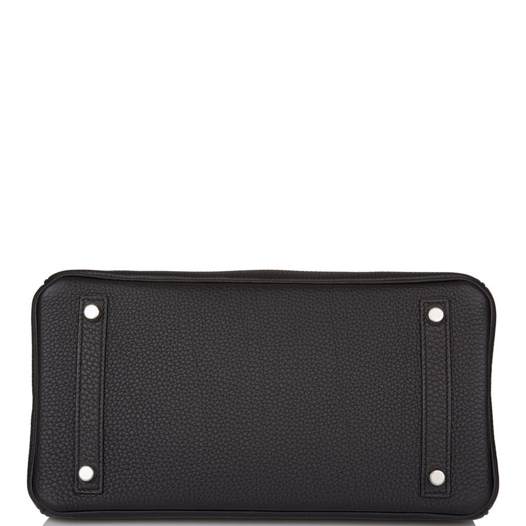 Hermes Birkin 30 Black Togo Palladium Hardware