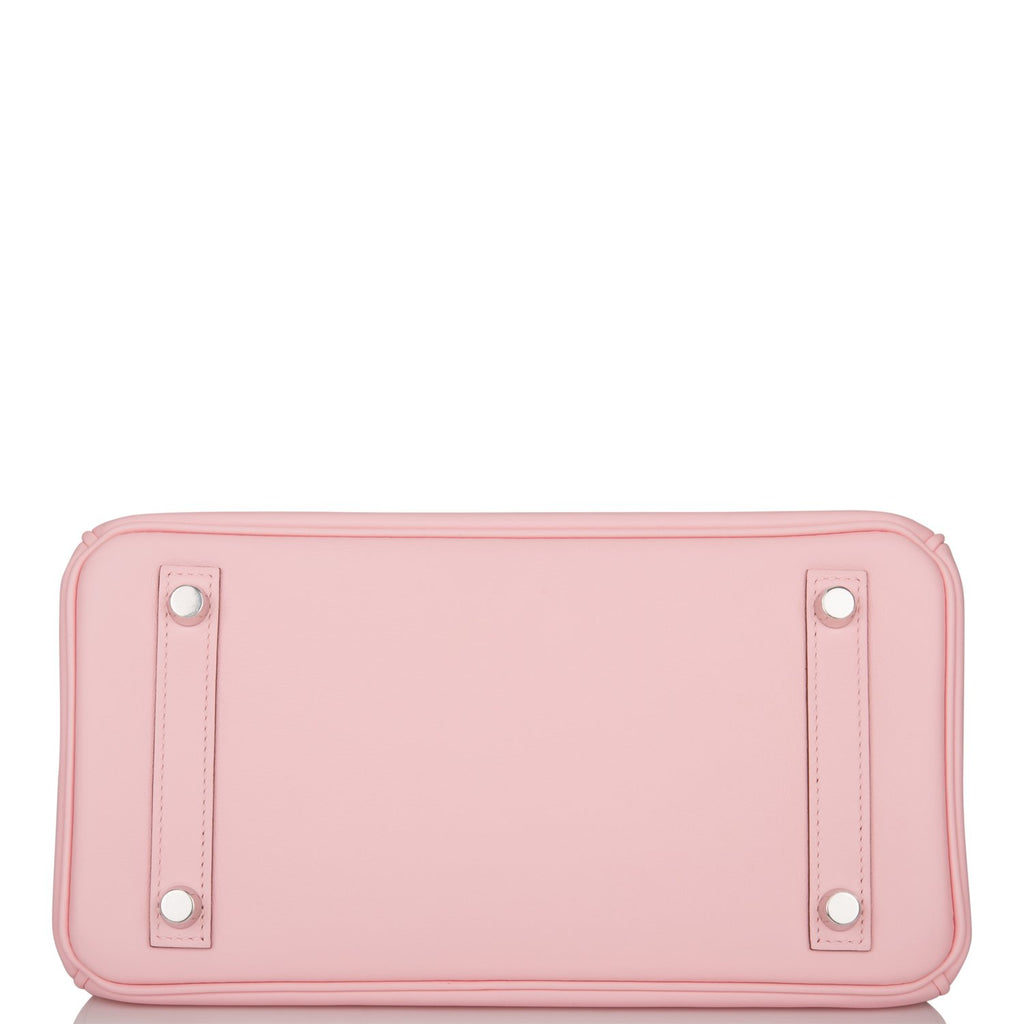 Hermes Birkin 25 Rose Sakura Swift Palladium Hardware