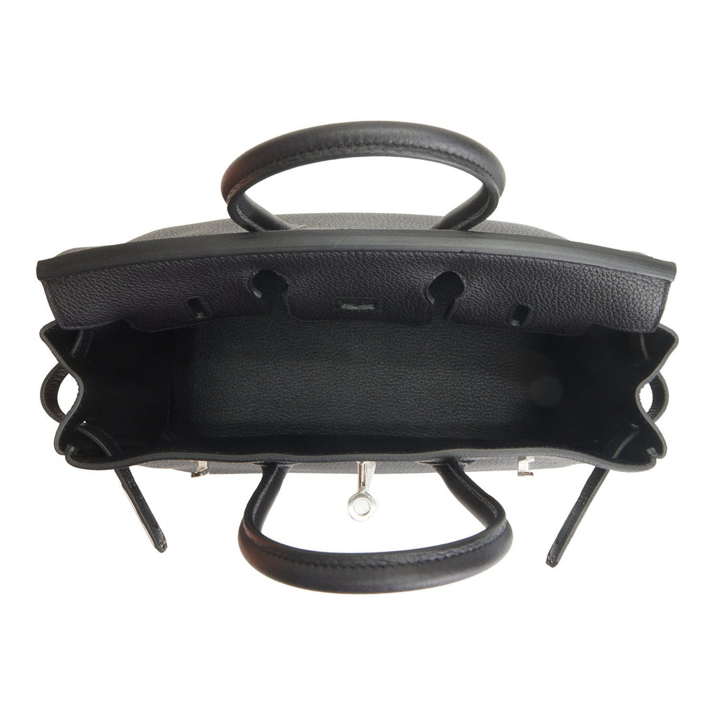 Hermes Birkin 25 Black Togo Palladium Hardware