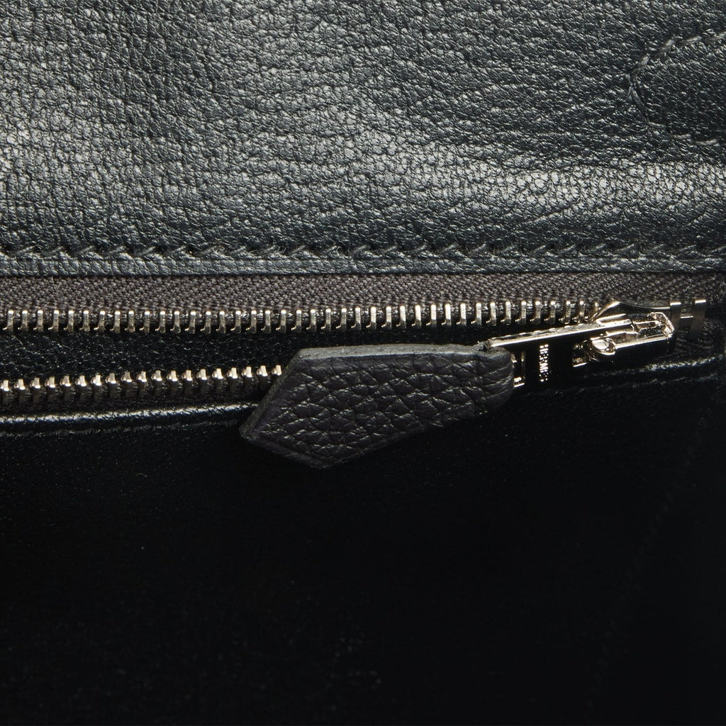 Hermes Birkin 25 Black Togo Palladium Hardware