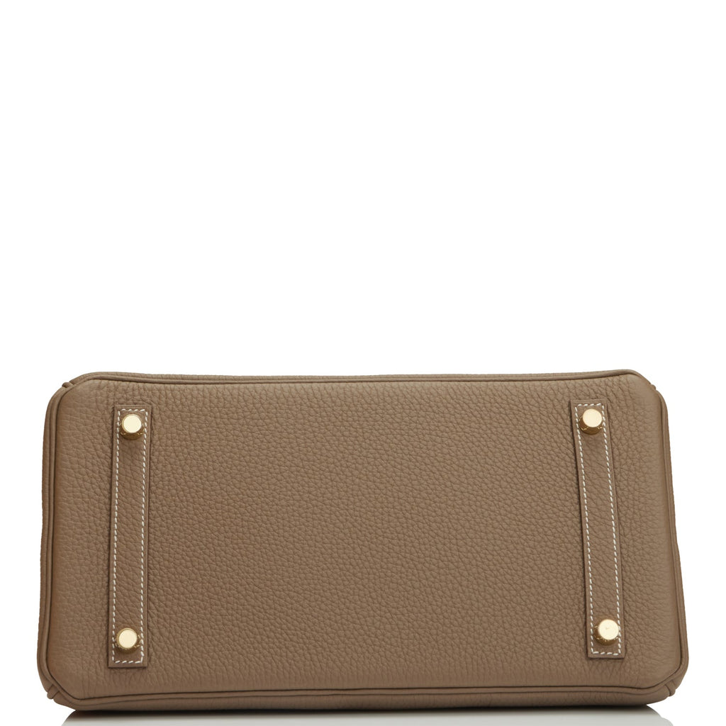Hermes Birkin 30 Etoupe Togo Gold Hardware