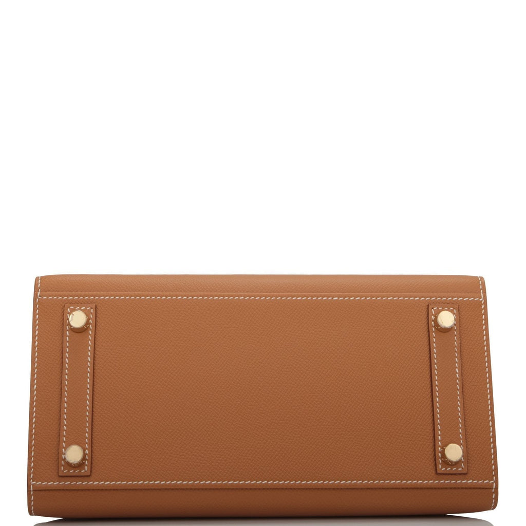 Hermes Birkin Sellier 25 Gold Epsom Gold Hardware
