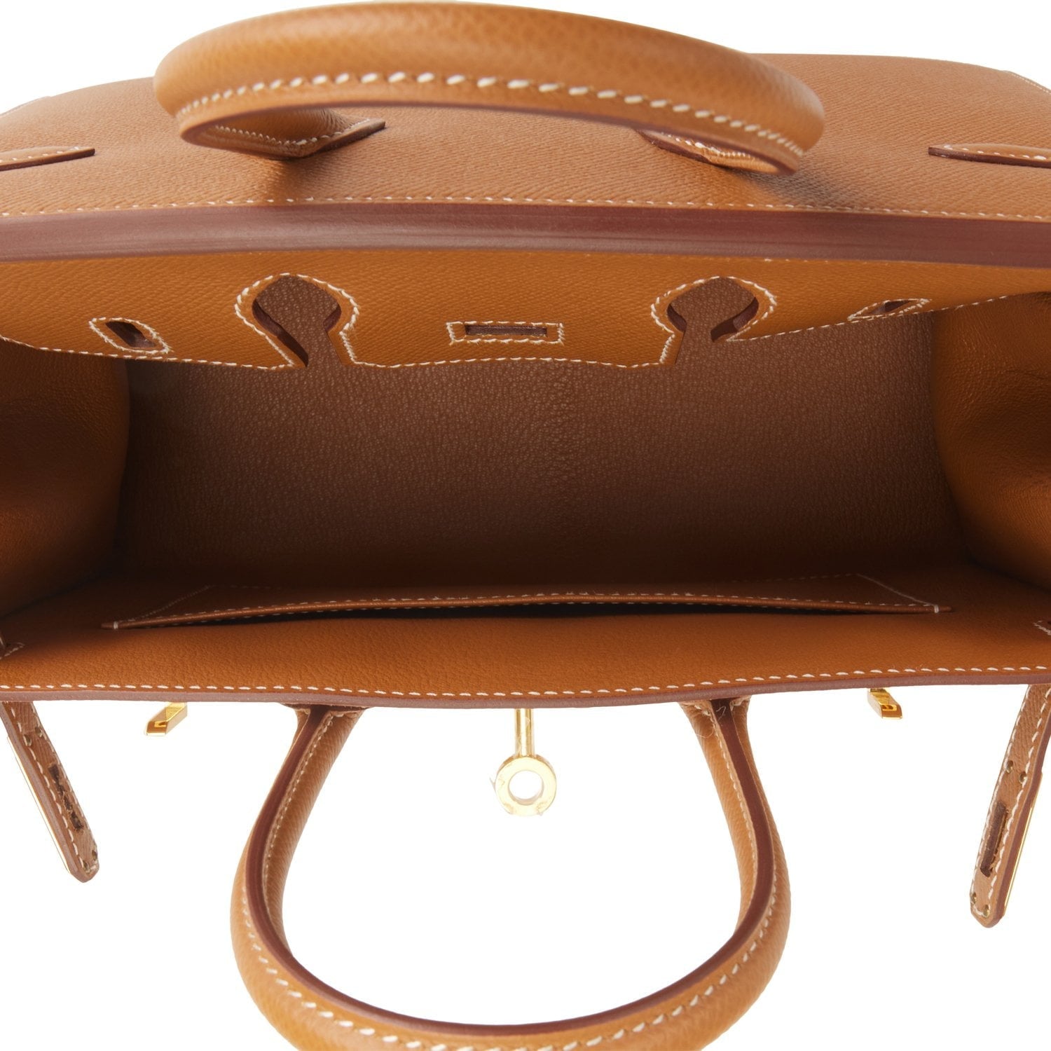 Hermes Birkin Sellier 25 Gold Epsom Gold Hardware