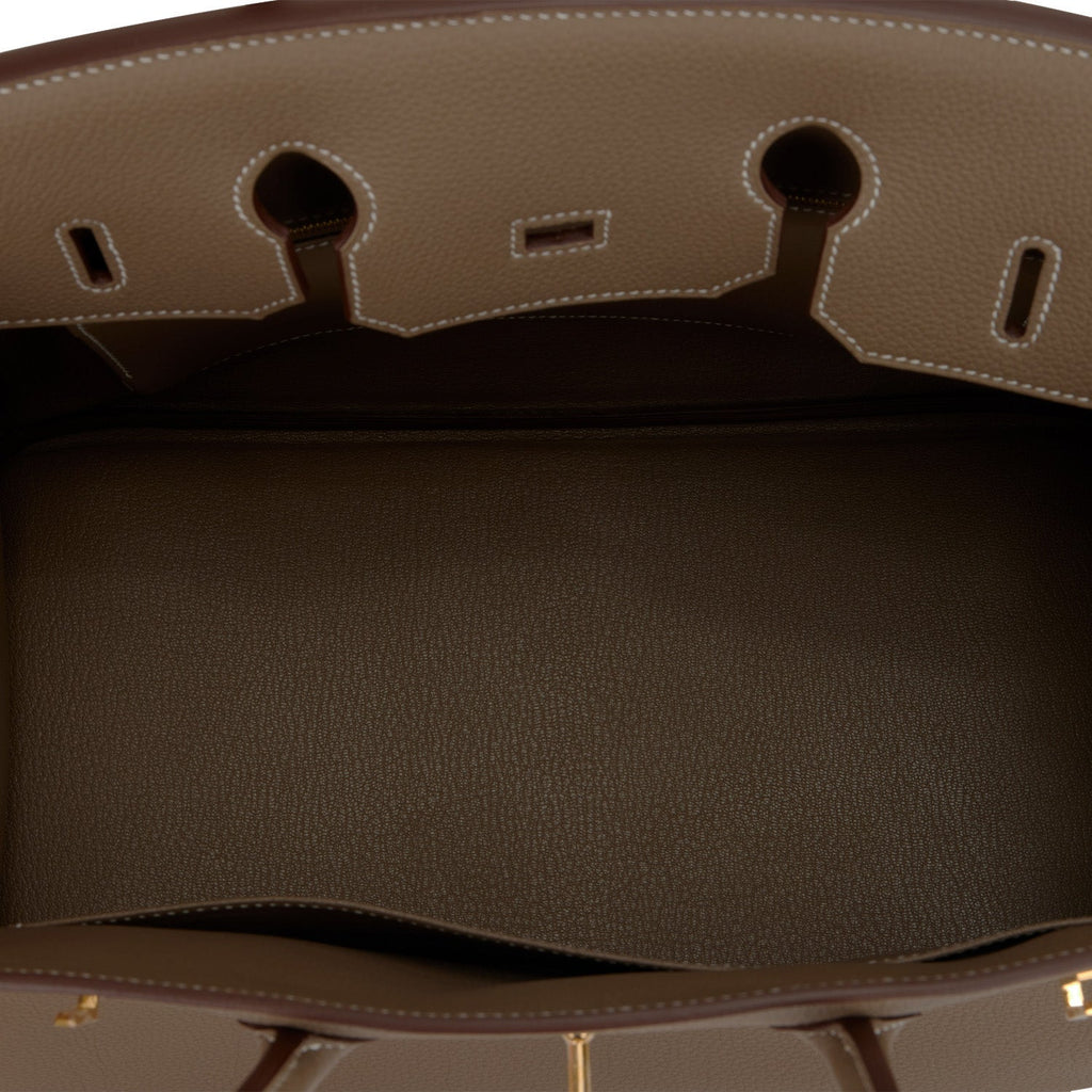 Hermes Birkin 35 Etoupe Togo Gold Hardware