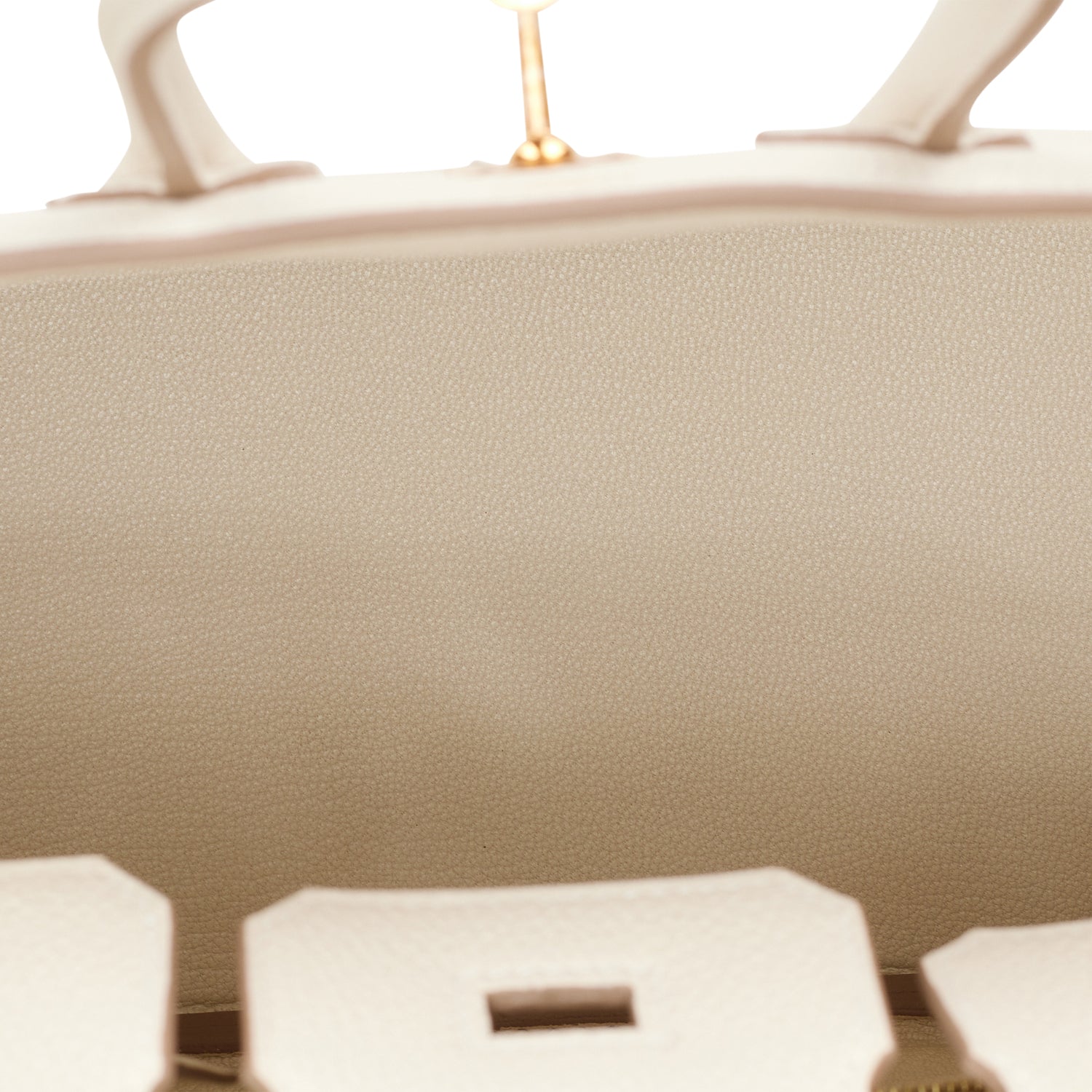 Hermes Birkin 25 Craie Togo Rose Gold Hardware
