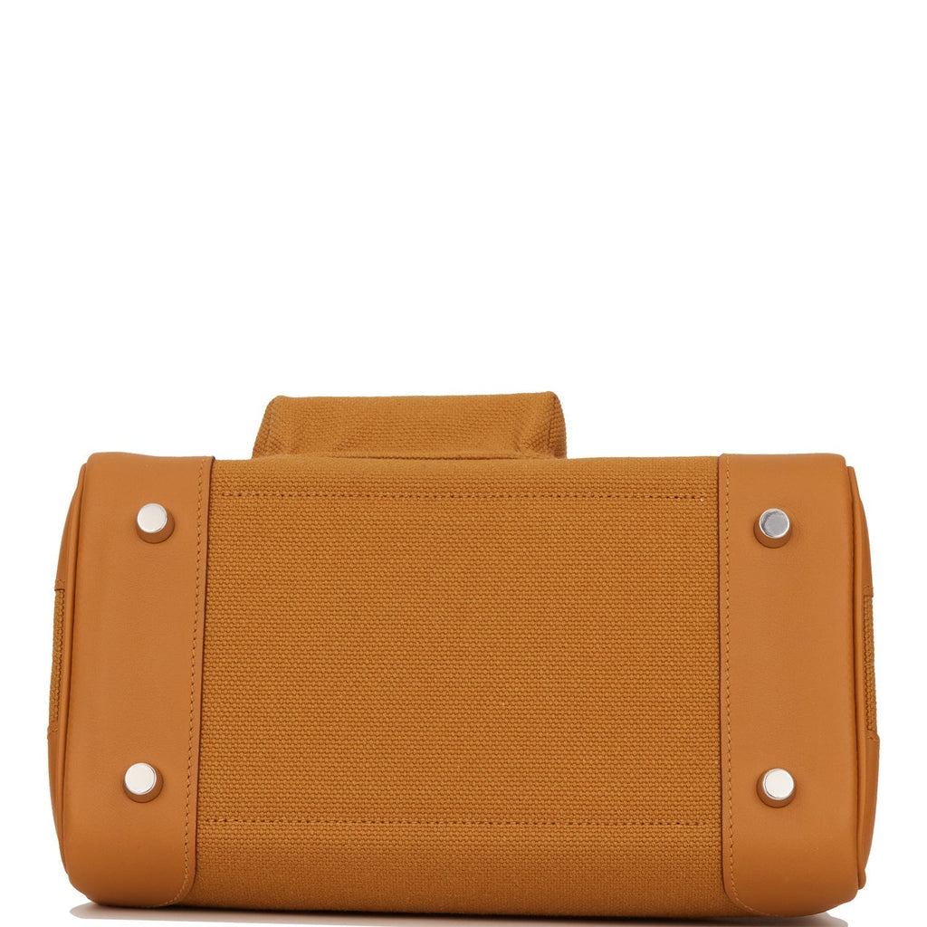 Hermes Birkin Cargo 25 Desert/Sesame Swift and Toile Canvas Palladium Hardware - Payment 1 for SS