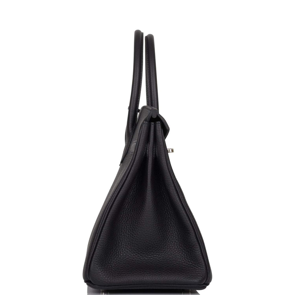 Hermes Birkin 30 Black Togo Palladium Hardware