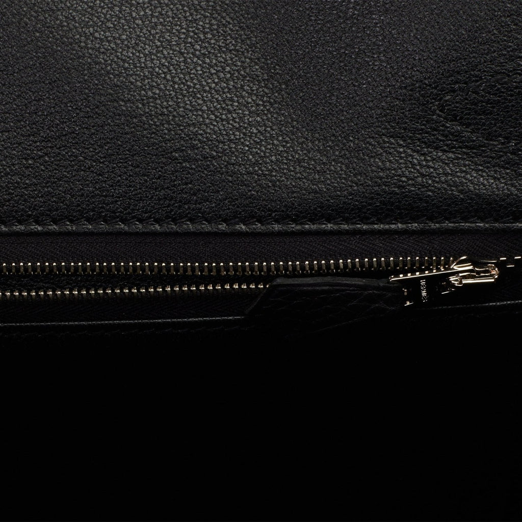 Hermes Birkin 30 Black Togo Palladium Hardware