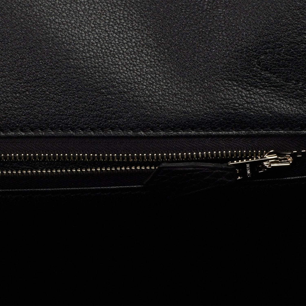 Hermes Birkin 30 Black Togo Palladium Hardware