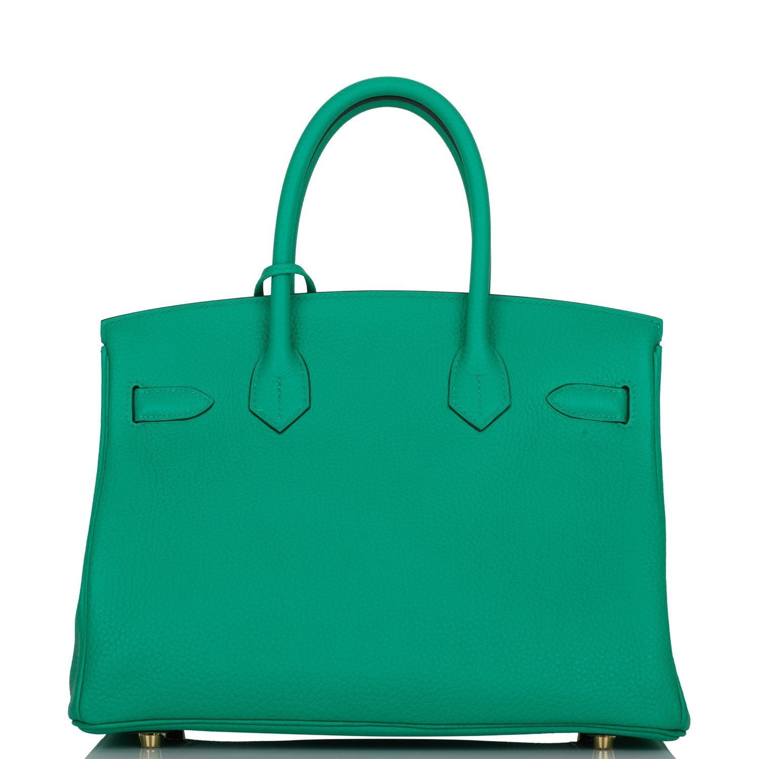 Hermes Birkin 30 Menthe Clemence Gold Hardware