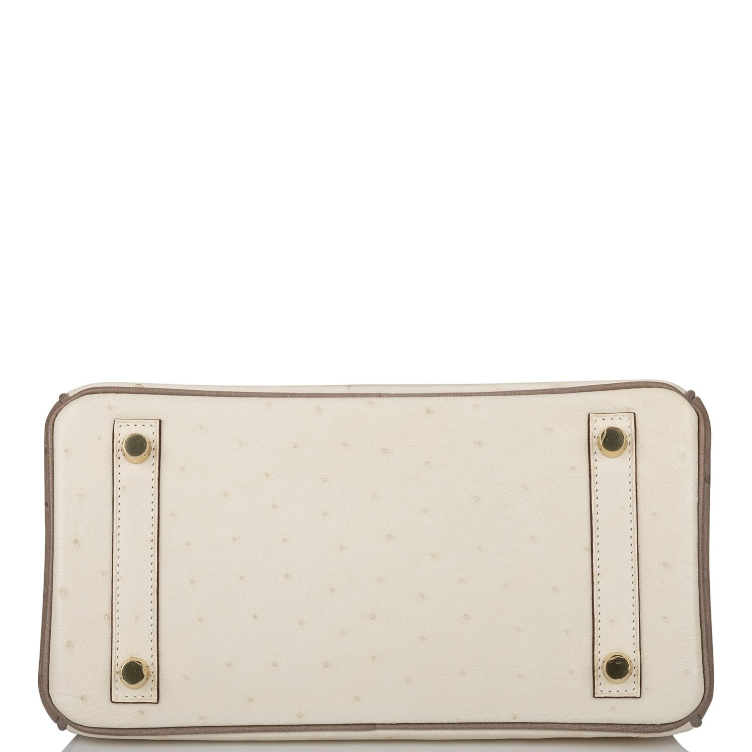 Deposit for Hermes Special Order (HSS) Birkin 25 Beton and Gris Asphalte Ostrich Brushed Gold Hardware