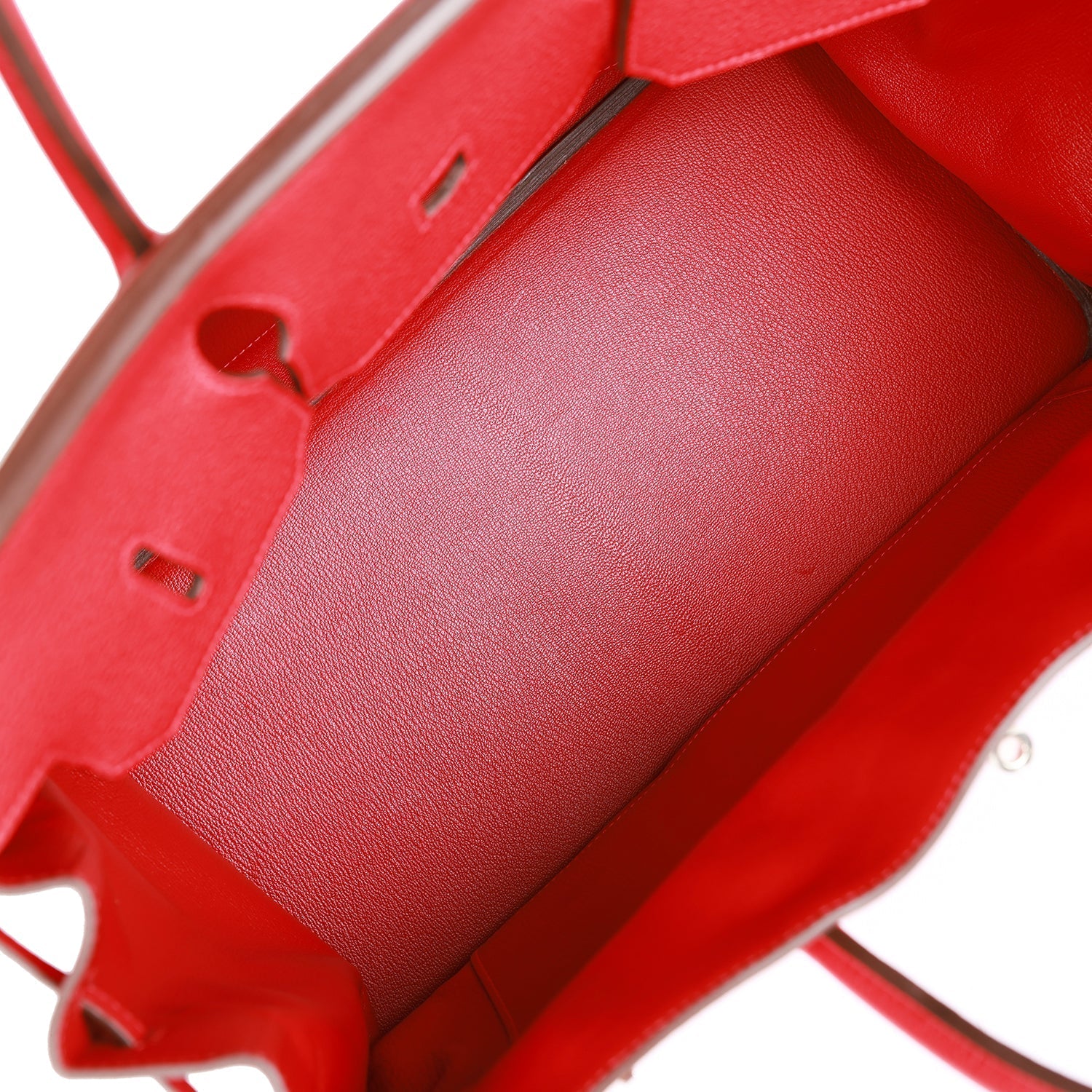 Pre-Owned Hermes Birkin 40 Rouge Casaque Togo Palladium Hardware